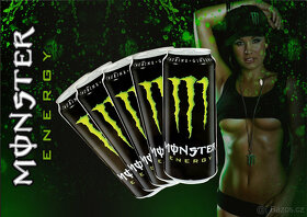 MONSTER ORIGINÁL nálepky / náramky - 2