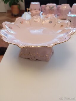 Mísa – růžový porcelán H&C Chodov (24kt zlato)
​Popis - 2