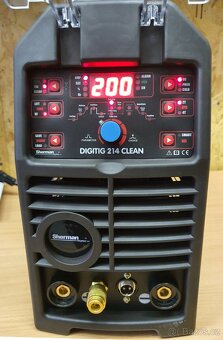Pulzní TIG svářečka na nerez Sherman DIGITIG 214 Clean - 2