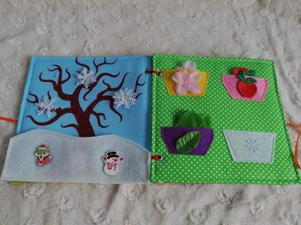 quiet book 10 stran - 2