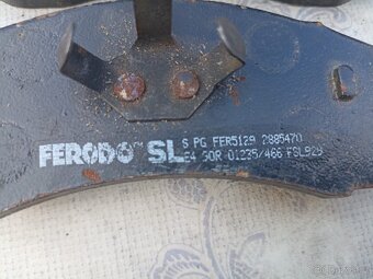 sada předních brzdových desek pro jeep kia - 2