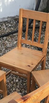 židle masiv 4 ks - 2