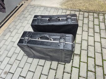 Cestovní kufr koženka+kolečka - 2