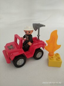 Lego duplo 6169 velitel hasičů - 2