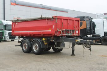 Meiller MZDA 18/22 B, NÁPRAVY SAF, TŘÍSTRANNÝ, 13m³ - 2