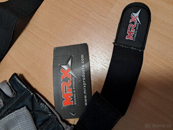 Fitness rukavice s elastickou omotávkou, nové, velikost S - 2