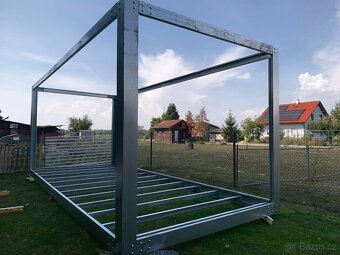 Ocelová zinkovaná konstrukce 3,3x7,8x3,17m - 2