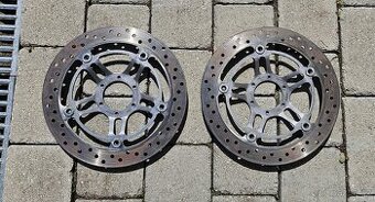 Brzdové kotouče 2ks, tloušťka 4mm - 2