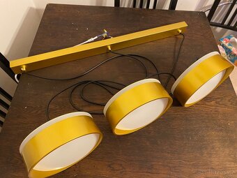 Stropní LED svítidlo Combi, matně zlatá - 2