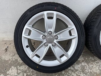 Audi ALU kola 5x112 17”+ zimní pneu 225/45 R17 - 2
