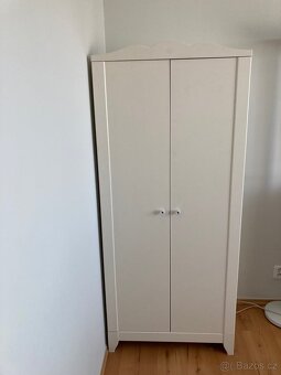 Dětská skříň IKEA bílá - 2