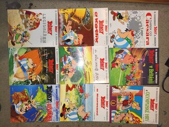 Asterix komiksy díly 10-17 - 2