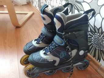 Prodám kolečkové brusle K2 Max Vheel abex7 vel.38 - 2