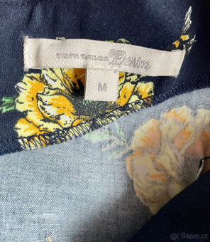 TOM TAILOR DENIM - Denní šaty - dark blue s květy - 2