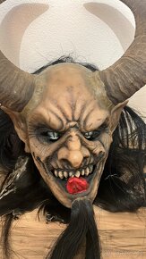Krampus maska-nová - 2