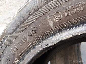 Prodám pneu 195/65R15 Barum r.v.2020 - 2