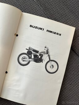 Suzuki RM125X 1981 katalog dílů - 2