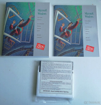 PREDÁM WINDOWS 3.1. 1992 ZEOS USA-TOTAL RARE - 2