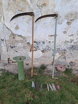 Kosy na trávu, toulec, brusky, nalepovací kosy - 2