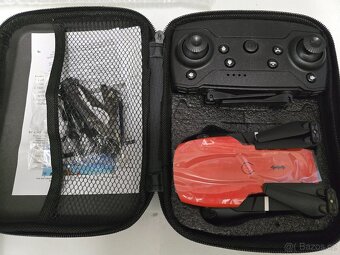 E99 Dron Professinal dual kamera + box s přísluš. Oranžový - 2