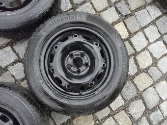 ZIMNÍ PNEU + DISKY ŠKODA VW SEAT 185/60R14 - 2