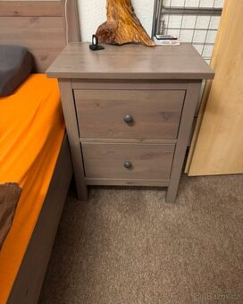 POSTEL IKEA HEMNES 180200 S NOČNÍMI STOLKY - 2