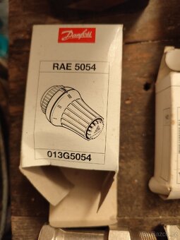 Termostatické hlavice+ventily Danfoss - 2