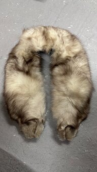 Dámský kožešinový límec a čepice - liška - 2