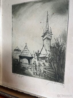 Obraz ´věž´ krásny rám - 2