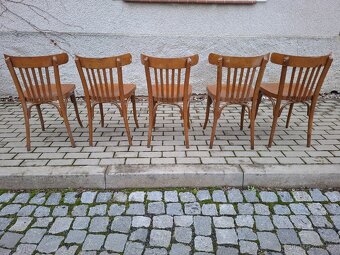 46x staré  hospodské židle thonet - 2