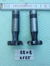 Frézy tvarové stopkové pro drážky per - 2