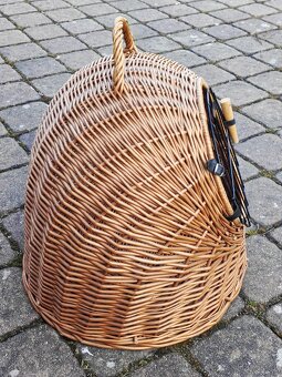 Proutěná přepravka na kočky - 2