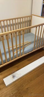 Dětská postýlka 2v1. - 2