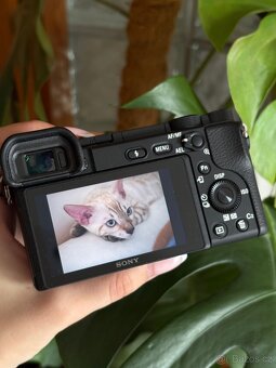 Sony a6400 + 4x objektiv + 256GB SD karta - 2