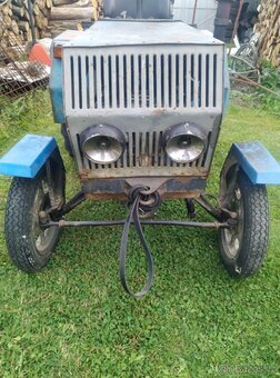 čz 502 malotraktor,fréza - 2