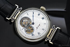 Unikátní skeletové hodinky Molnija - ruční práce - 2