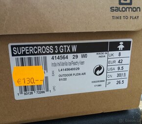 SALOMON Supercross 3 GTX W 414564 vel. UK8/42 - levně - 2
