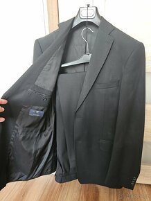 Set sako a kalhoty Blažek černý - 2