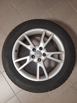 Originál disky + zimní pneu AUDI A6 Allroad, 235/55R18 - 2