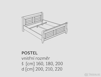 Prodám ložnici Jitona Malta - 2
