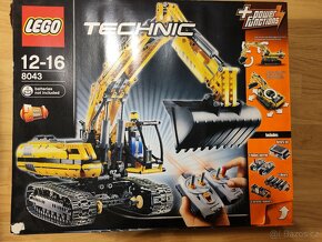 Prodám Lego Technic 8043 Bagr s motorem - 2