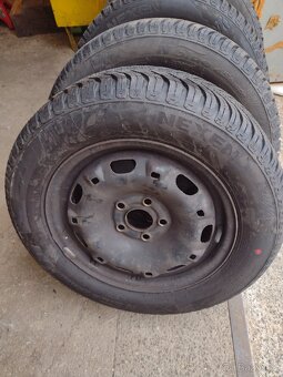 Škoda Fabia pneu 185/60 R14 Nexen Nblue 4season disky 5x100 - 2
