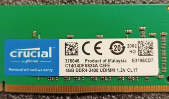 RAM DDR4 16GB (4x4GB) - 2
