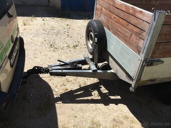 Brzděný přivěs Hapert 3500 kg - 2