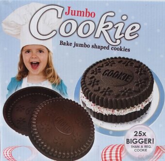 Sada na pečení velkých sušenek s názvem "Jumbo Cookie - 2