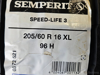 205/60/16 96H nové letní Semperit Speed-Life3 4ks - 2