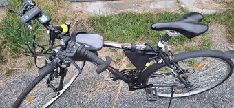 Pánské kolo Olpran Cruez sus 28" černá/červená - 2