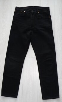 Černé pánské džíny Levis, vel. W34 L32 - 2