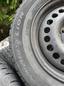 Zimní pneu + disky 5x108 (alu) - 2