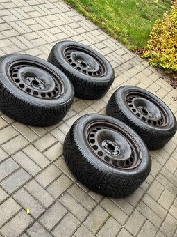 Zimní pneu Continental ContiWinterContact 205/55/R16 + disky - 2